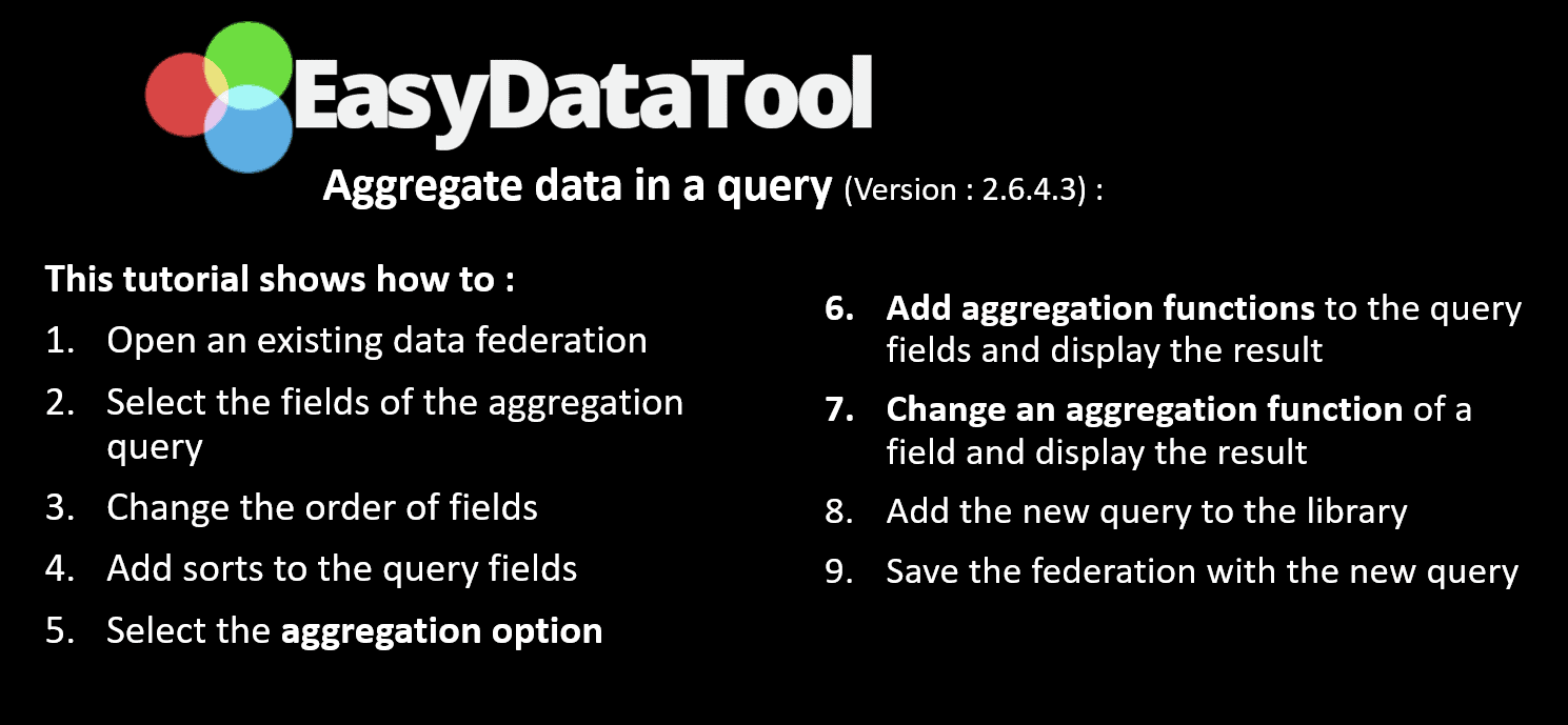 6- Aggregate data in a query