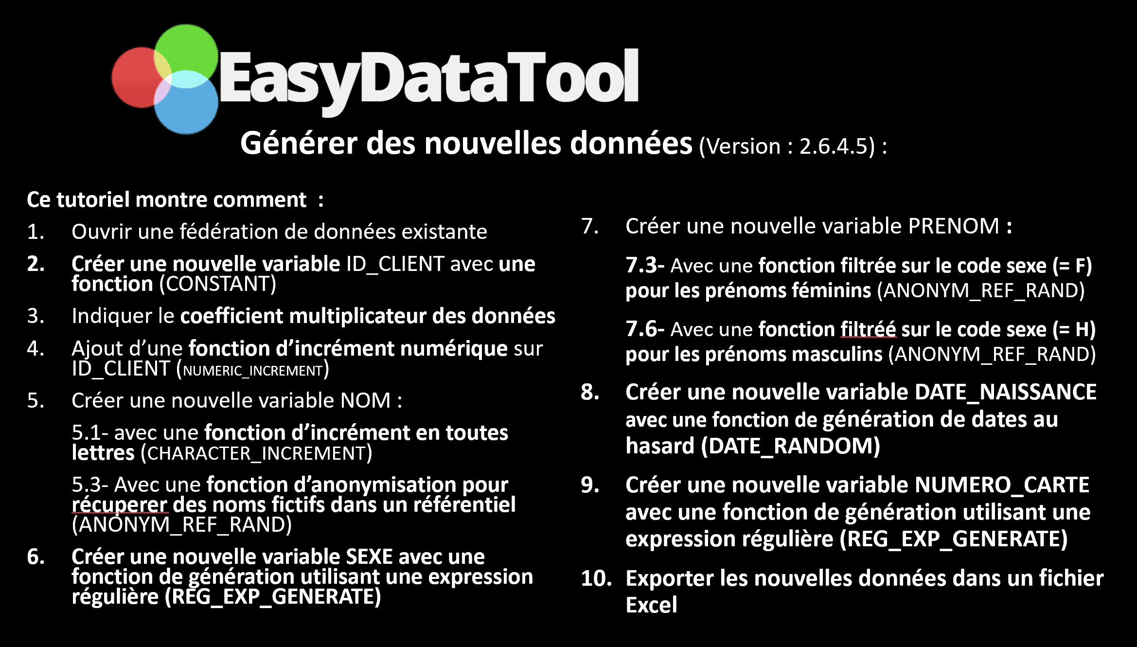 8- Générer des nouvelles données